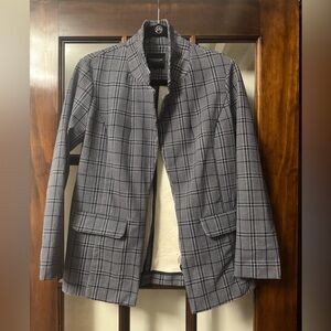 Liverpool Women’s Navy Checkered Blazer